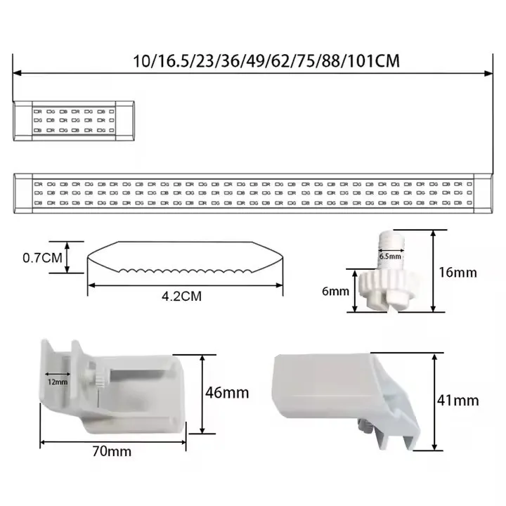 uv led fish tank light 04